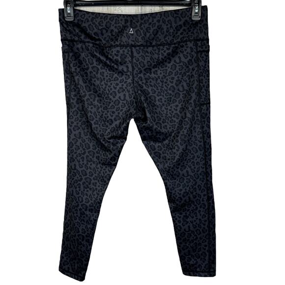 Athlux XX-Large Ankle Leggings Leopard Print Pockets Drawstring Elastic Waist - Picture 3 of 10